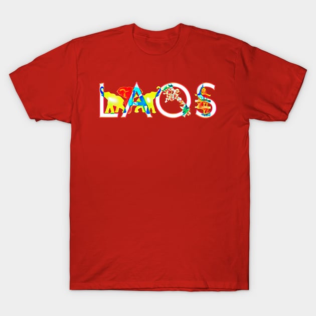 Laos T-Shirt by Kitta’s Shop